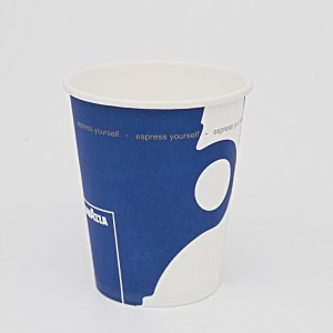 taza biodegradable del compost del papel kraft de la pared única amistosa del eco de la categoría alimenticia para la bebida caliente