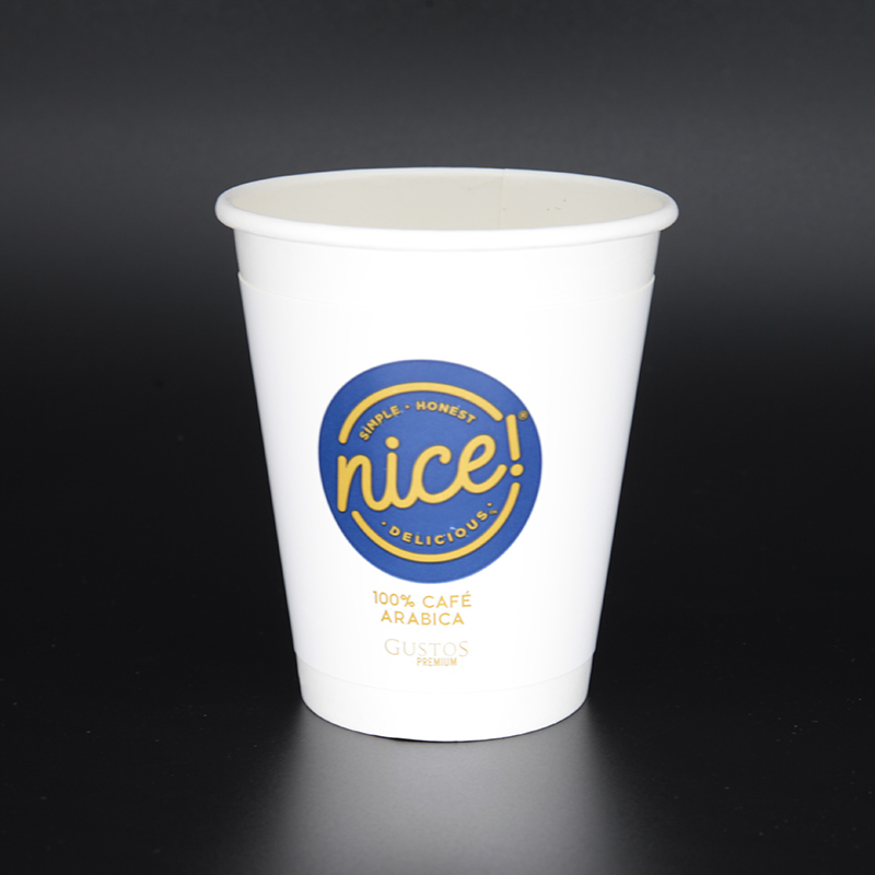 12\\/16 oz de doble manga aislante tazas ecológicas de papel tazas frías y calientes